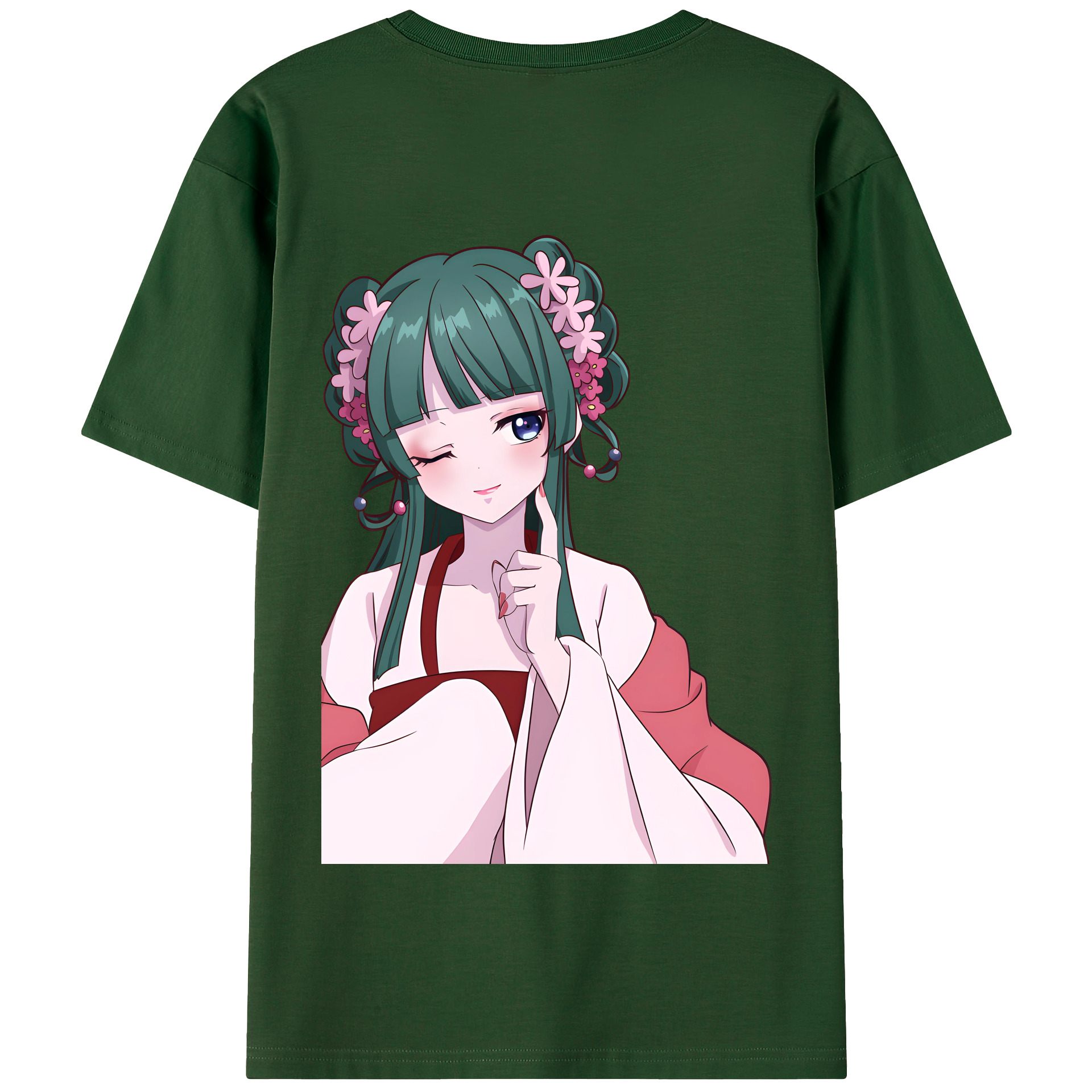 （画像用） 薬屋のひとりごと The Apothecary Diaries 綿100％半袖Tシャツ（背面プリント）
